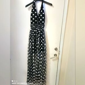 Vintage Polka Dot Sexy Dress